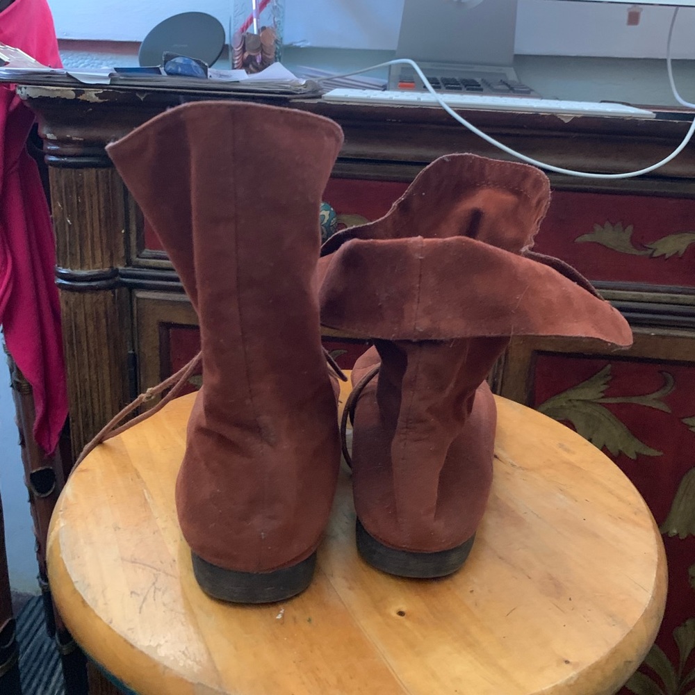 Trio of suede like ankle boots perfect for fall